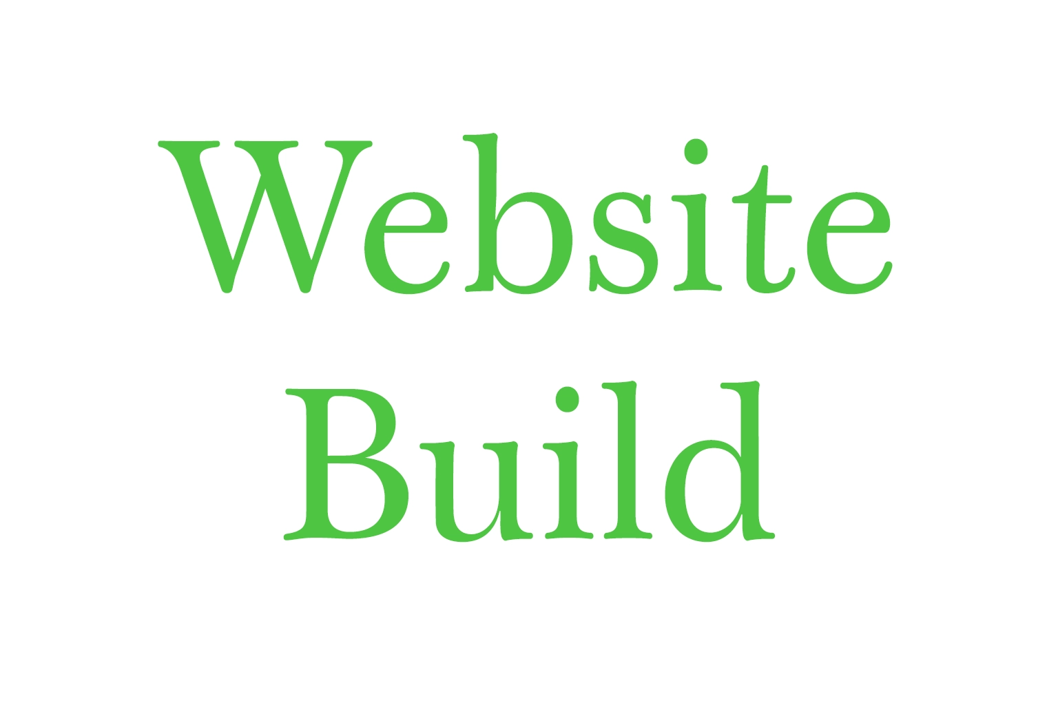 Website Build